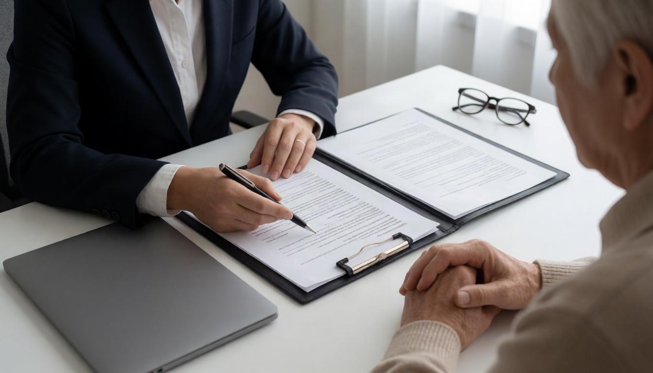 Pension paperwork support